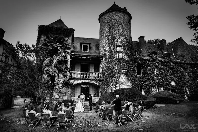 Allison & Adam | Chateau Raysee | Dordogne | French wedding