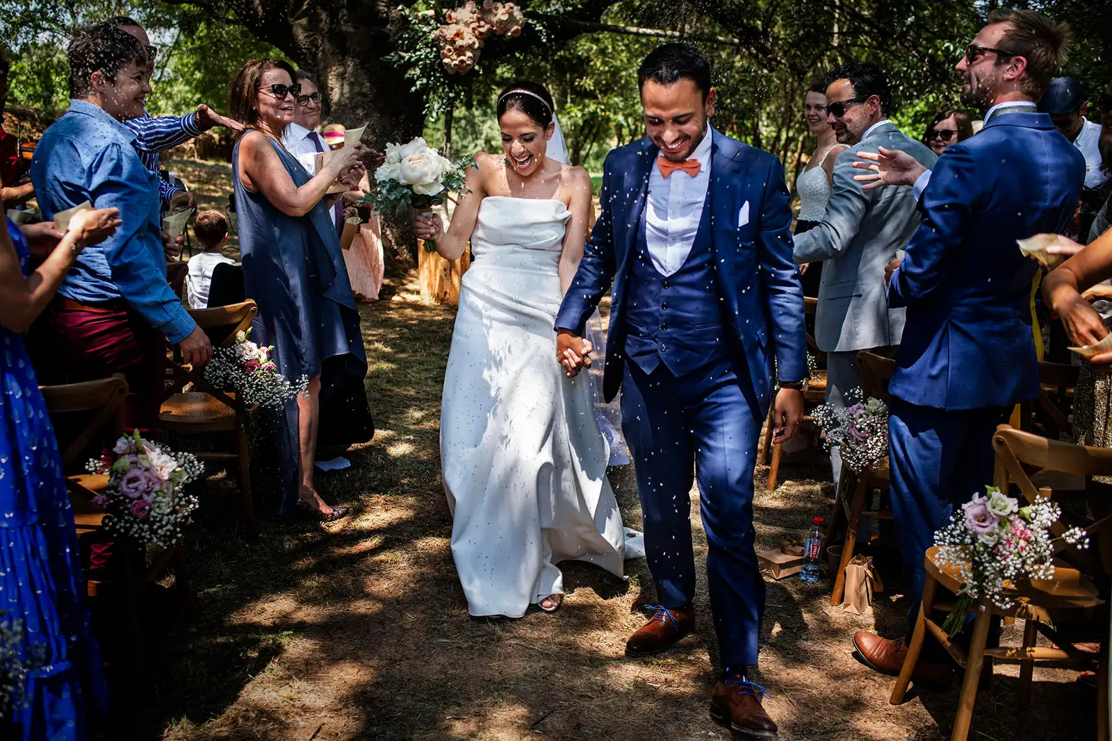 Andrea & Bart | Village Castigno |France destination wedding