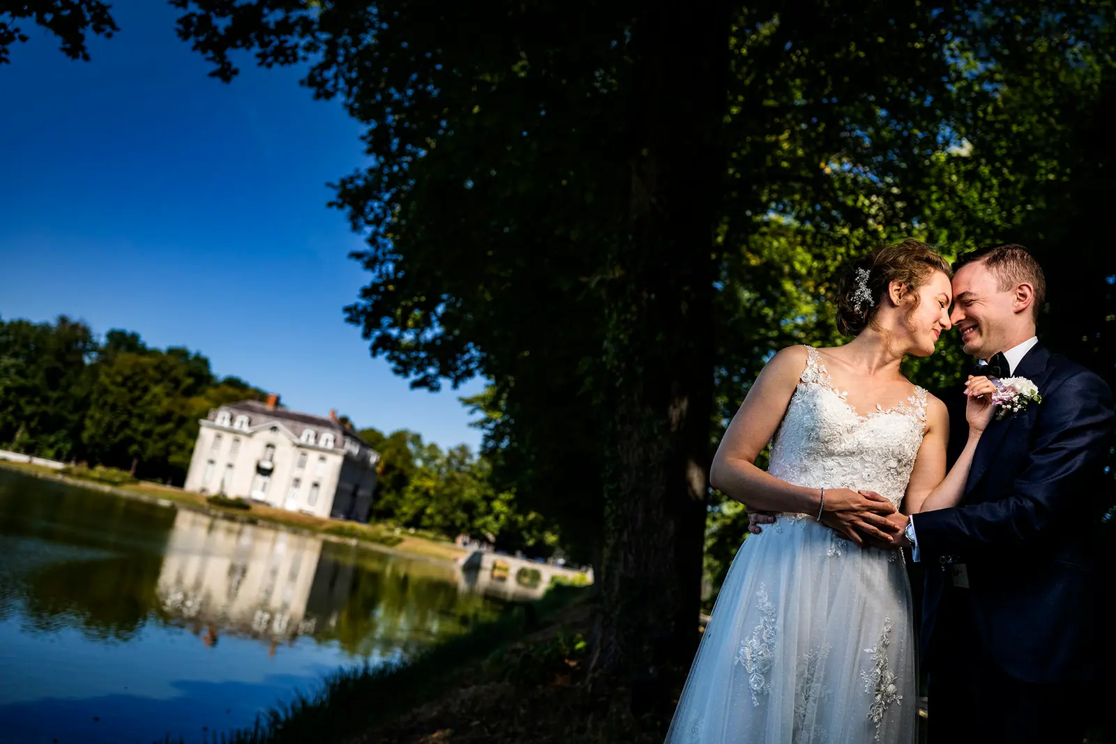 Charlène & Diede | Kasteel van Leeuwergem | Belgium wedding