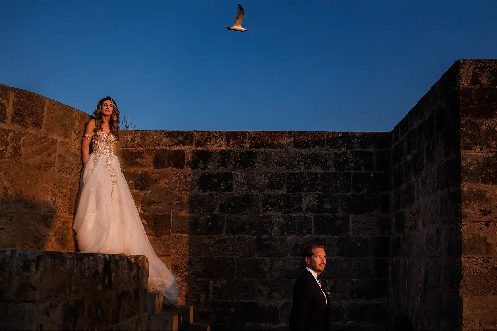 Gabby & Ed | Castillo de San Carlos | Mallorca wedding