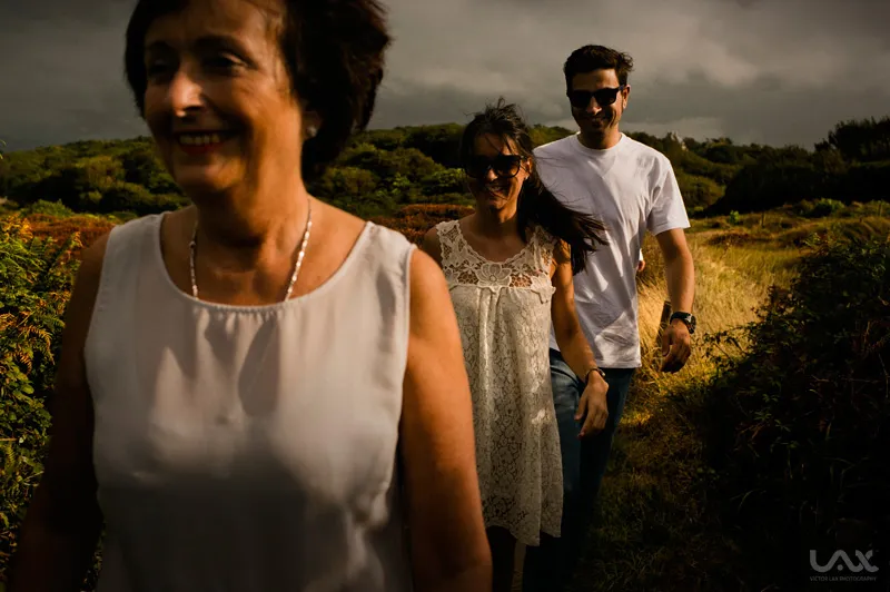 Juan + Leire. Family time.