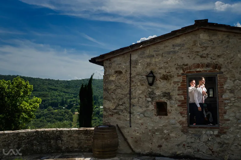 Lizzy & Guy | Castello di Meleto | Tuscany wedding