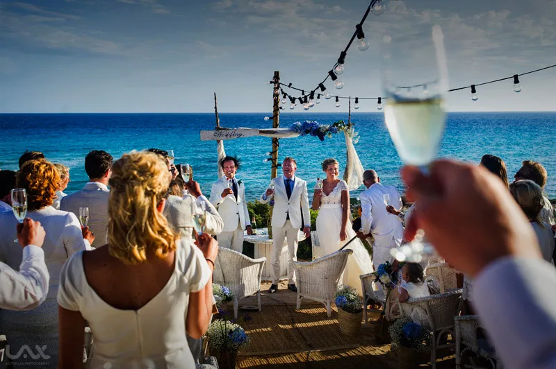 Madelon & Dennis | 10punto7 Formentera Beach club | Formentera wedding
