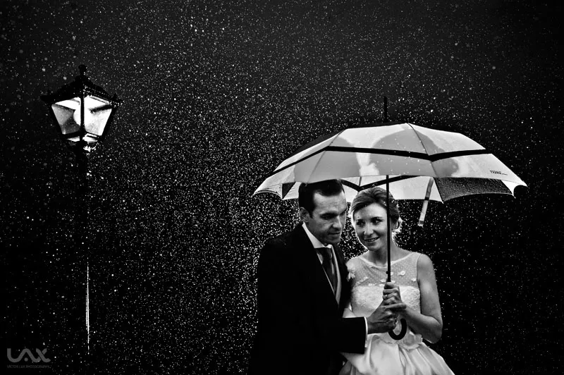 Paula y Martín. Dancing in the rain